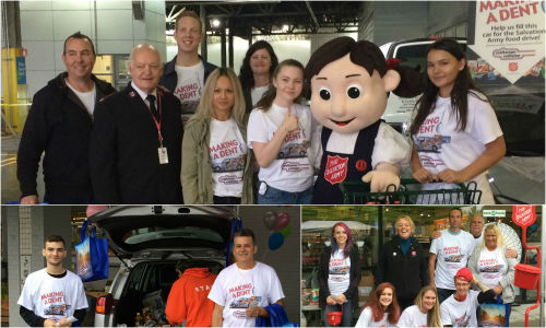Craftsman Collision locations around BC pitched in for the annual Make a Dent Food Drive, raising a total of $49,282 in dollars and in-kind donations during this year's campaign.