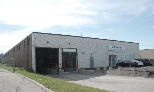 Eurovac's new facility in Toronto, occupying 32,000 sq. ft.