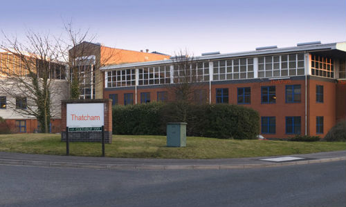 The headquarters of Thatcham in Berkshire, UK.