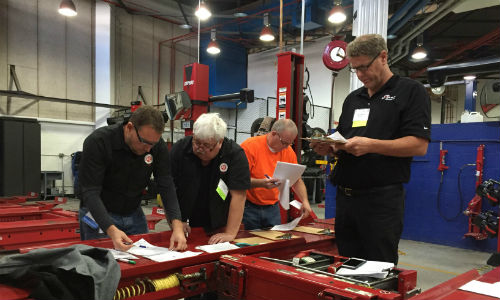 Nearly 100 people worked toward Automotive Lift Institute (ALI) Lift Inspector Certification during the ‘Five Days to Victory’ event.