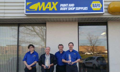 The team at CMAX Pickering. Absent is Matt Griffiths, who was of course out on a sales call.
