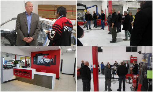 A selection of photos from the Excellence Auto Collision Career Fair. It was a chance to see inside one of the most technologically advanced facilities in the country.