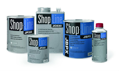 The Shop-Line refinish system from PPG.