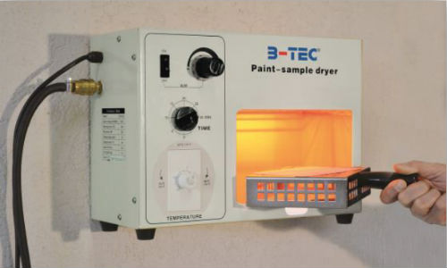 The new B-TEC ST-01 Paint Sample Dryer.