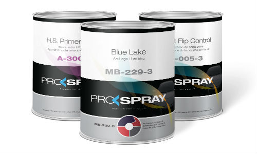 The Prospray line is sporting a new look, part of a rebranding effort that encompasses marketing materials, social media and other channels.