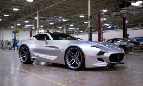 VLF Automotive unveiled its Force 1 super car in Detroit this week. The vehicle features a completely carbon fibre body.