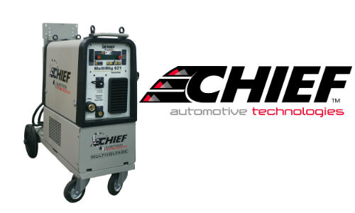 The new Chief MultiMig 621 inverter synergic pulse MIG/MAG welder is a three-phase, high-amperage model designed for welding and brazing aluminum, galvanized sheet metal, stainless steel and high-strength steel.