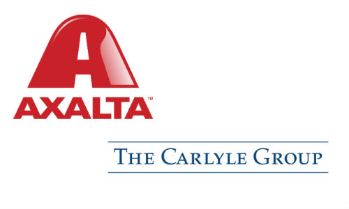 Axalta and Carlyle Group logos.