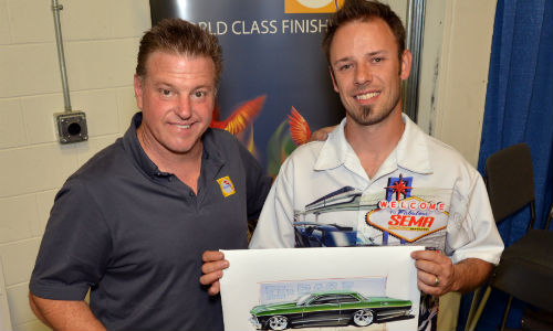 Chip Foose stopped in at Carlson Body Shop Supply in Calgary. Check out the gallery below for more photos!