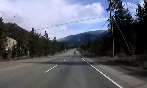 A view of part of Highway 1 in BC, running between Hope and Cache Creek. This is one of two sections of highway that will have their speed limits returned to previous levels after a spike in collisions.