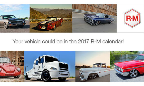 BASF is now accepting entries for its 2017 R-M Calendar.