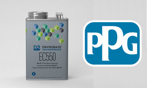 PPG has launched EC550 EN-V Ultra Gloss Clearcoat, formulated for use with the company's Envirobase line.