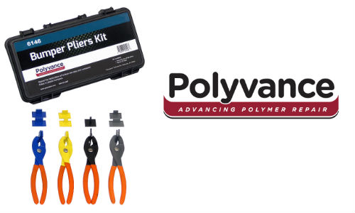 The new Bumper Pliers Kit from Polyvance. According to the company, it makes the process faster and easier, and less dependent on finesse and experience.