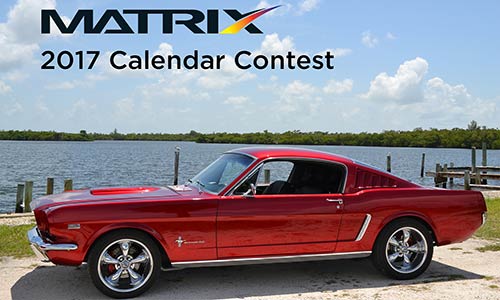 Matrix Automotive Finishes is looking for vehicles to feature in its 2017 calendar contest