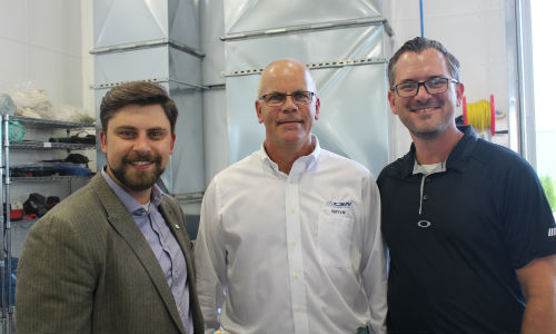 Derek Bennie of CSN Collision Centres, John Hutten and Jay Hayward of CSN. Check out the gallery below for more photos!