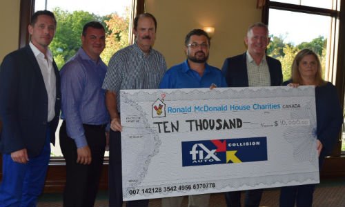 Fix Auto's 2016 Masters Tournament raised $10,000 for Ronald McDonald House Charities of Canada.