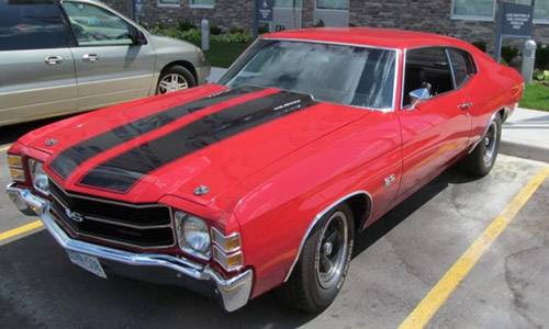 This 1971 Chevrolet Chevelle SS, owned by Shawn Marcoux, is one of five vintage cars to have been reported stolen in the Niagara region in recent months.