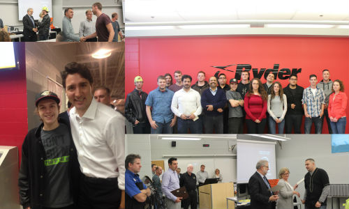 A few photos from the Mohawk Pre-Apprenticeship grad, including Joey Piercey's selfie with Prime Minister Justin Trudeau! Check out the gallery below for more!