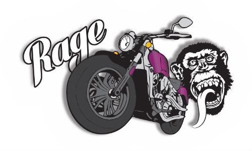The draw for the custom 'Rage Motorcycle' is only open to body shop owners and employees. The bike will be officially unveiled on November 1, the first day of the SEMA Show.