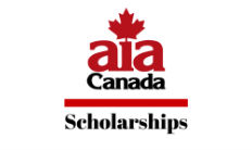 AIA Canada Scholarship logo.