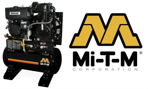 Mi-T-M has launched a new diesel 30-gallon two-stage air compressor.