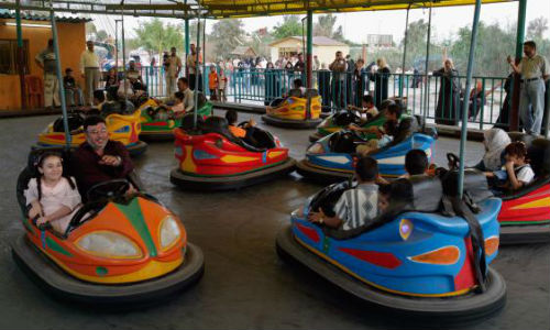 A new directive from the EU requires insurance on vehicles that do not leave private land ... including bumper cars.