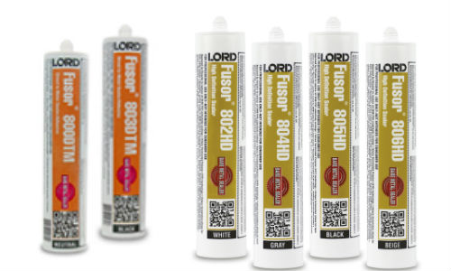 LORD's Fusor 800DTM/803DTM Direct-to-Metal Adhesive Sealant and Fusor High-Definition Seam Sealers now offer increased shelf life.