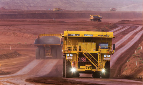 This mining truck, owned and operated by Rio Tinto, is the size of a two-story house, but operates completely without a driver.