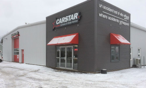 The exterior of the new CARSTAR Dieppe.
