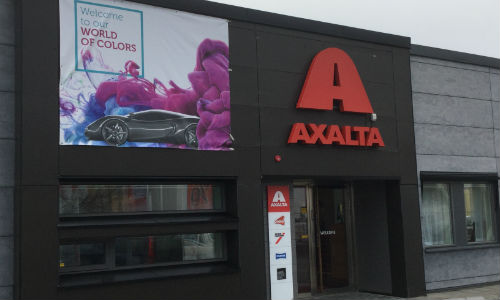 The Axalta Refinish Academy in Sweden. The facility houses the latest generation training centre for Axalta’s Cromax, Spies Hecker and Standox brands.