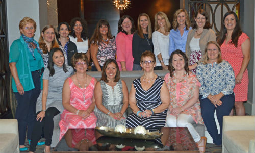 The Board of Directors of the Women's Industry Network at the annual meeting in 2016. WIN has released a statement thanking its sponsors for their support.