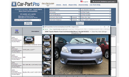 Car-Part.com says that 67 percent of consumers say the quality of a product image is very important in selecting and purchasing products.