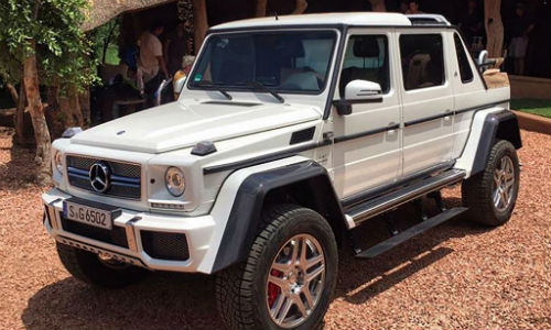 This is what a $300,000 SUV looks like. Mercedes-Benz will build just 99 of the Maybach G650.