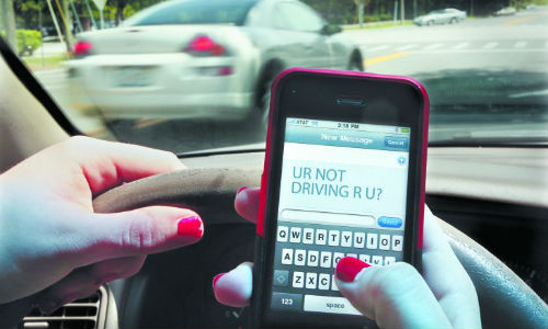 Distracted driving is a factor in 4 million collisions in North America every year, according to data from CAA.