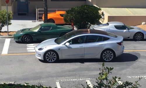 A prototype Tesla Model 3 recently spotted on the streets of California. Production of the company's first mass-market car is slated to start in July, and the expectation is that sales will be high. This may be part of the reason Tesla is expanding its network.