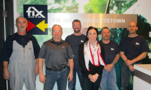 The team at Fix Auto Charlottetown.