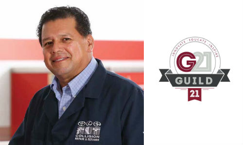 Agustin Diaz, Collision Training Administrator for Toyota, discussed precautions and procedures for Toyota sensors and calibrations during the recent Guild 21 call.