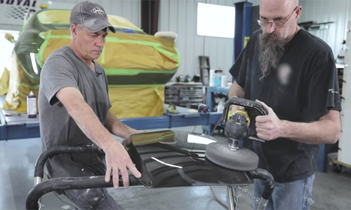 In Carbon Fibre Clearing Part II, Mike Ring and his associate demonstrate the process of carbon clearing.