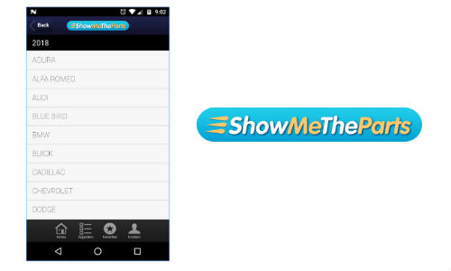 The newly updated ShowMeTheParts app allows users to find parts and check photos, specifications and other information while working.