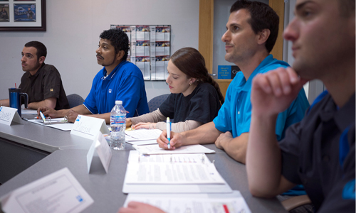 Students attending one of the PPG courses. According to PPG, the courses present the real-world expertise of MVP-certified instructors in a relevant business curriculum.