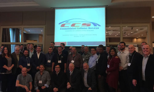 Consolidated Collision Services (CCS) recently held its Fall Network Meeting at the Paramount EventSpace in Woodbridge, Ontario.