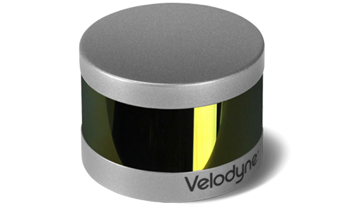 The VLP-16, a LIDAR product by Velodyne. The company recently halved the cost of this product.