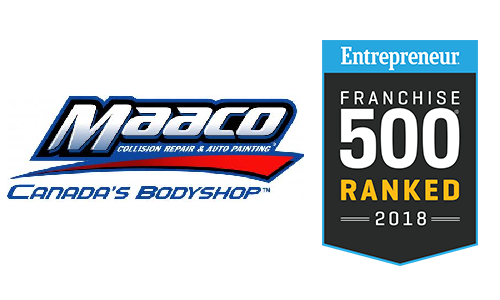 Maaco Auto Painting and Collision Repair finds itself on Entrepreneur Magazine’s Franchise 500 list.