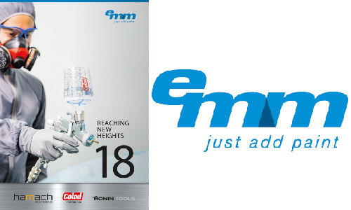 EMM's 2018 catalogue features products from Hamach, Colad and Ronin Tools.