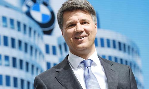 Harald Kruger, BMW chairman. The German carmaker plans to spend over 100 billion in 2018 on research.