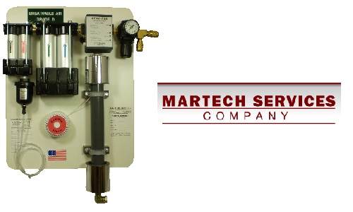 Martech says its new air system can handle up to two painters at the same time.
