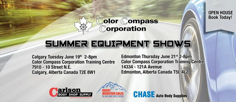 Color Compass must-see equipment show on tomorrow and Wednesday