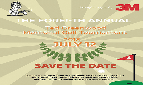 The fourth annual Ted Greenwood memorial golf tournament kicks off this Thursday