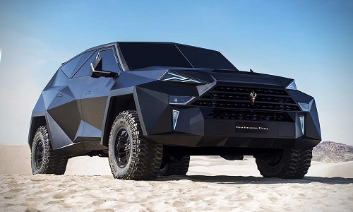 The Karlmannn King “Ground Stealth Fighter," is the world's most expensive SUV.