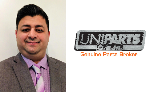 Industry veteran Peter Bains, Uniparts OEM Canada's new B.C. territory manager.